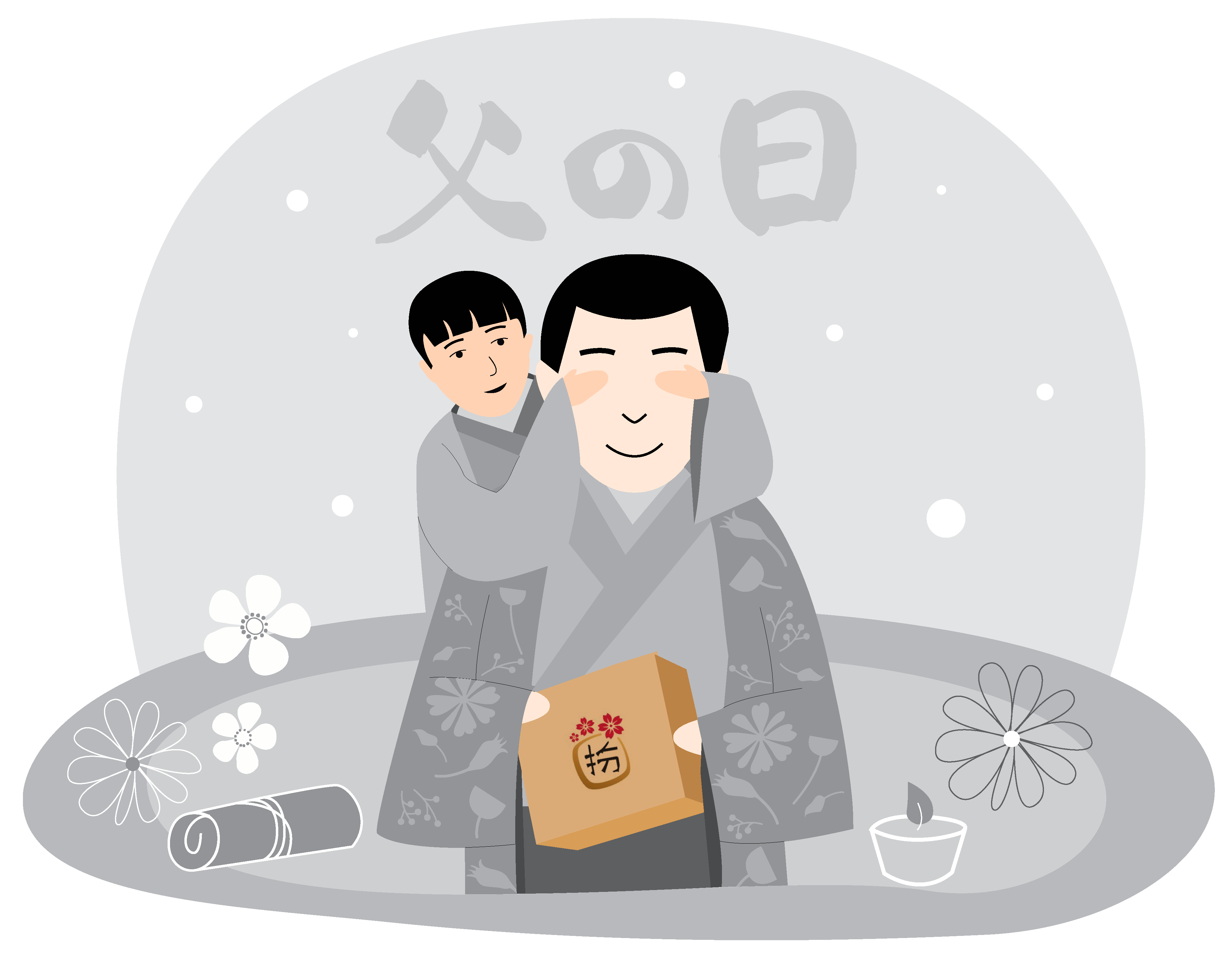 پدر خاکستری-12 کارت هدیه